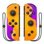 Manettes Joy-Con sans fil pour Nintendo Switch – Design futuriste lumineux.