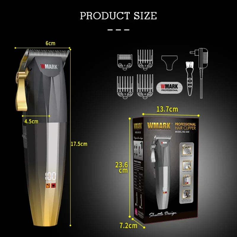 Tondeuse à cheveux professionnel - WMARK NG-222.