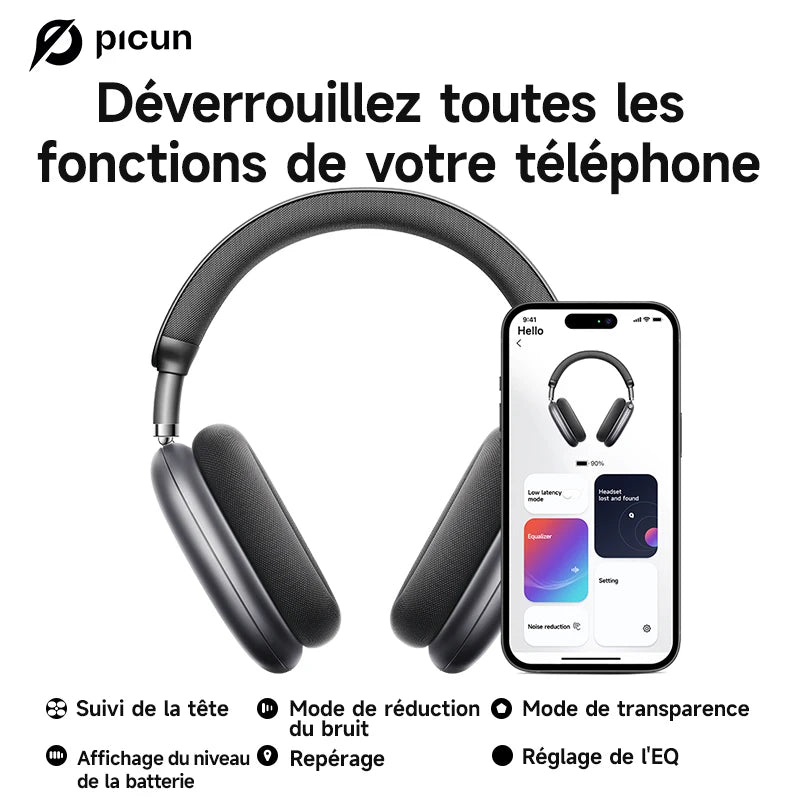 Casque Bluetooth - Picun F8 Pro.