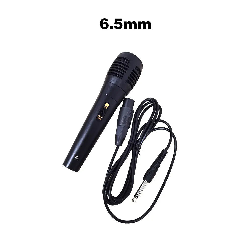 Microphone Dynamique Filaire - Karaoké et Haut-Parleur.
