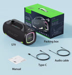 Enceinte Bluetooth Portable - Zealot S79.