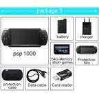 Console de jeu retro portable - Sony PS Portable 1000( PSP 1000).