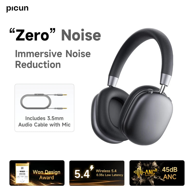 Casque Bluetooth - Picun F5 ANC.