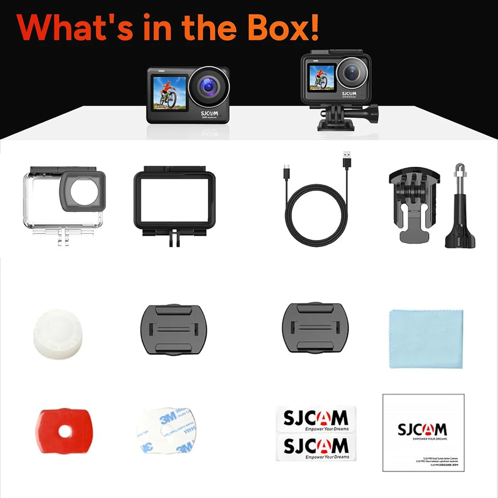 Caméra d’action 4K - SJCAM SJ10 Pro.