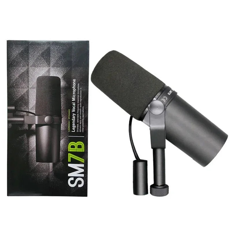 Microphone Dynamique Cardioïde- SHURE SM7B.
