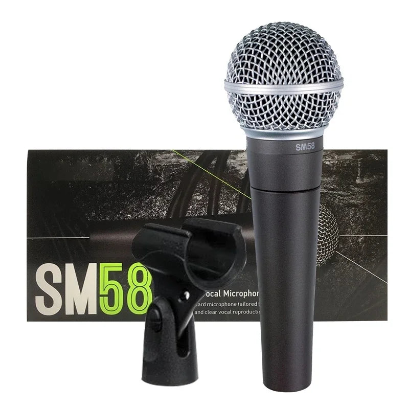 Microphone Dynamique Cardioïde - Shure SM58.