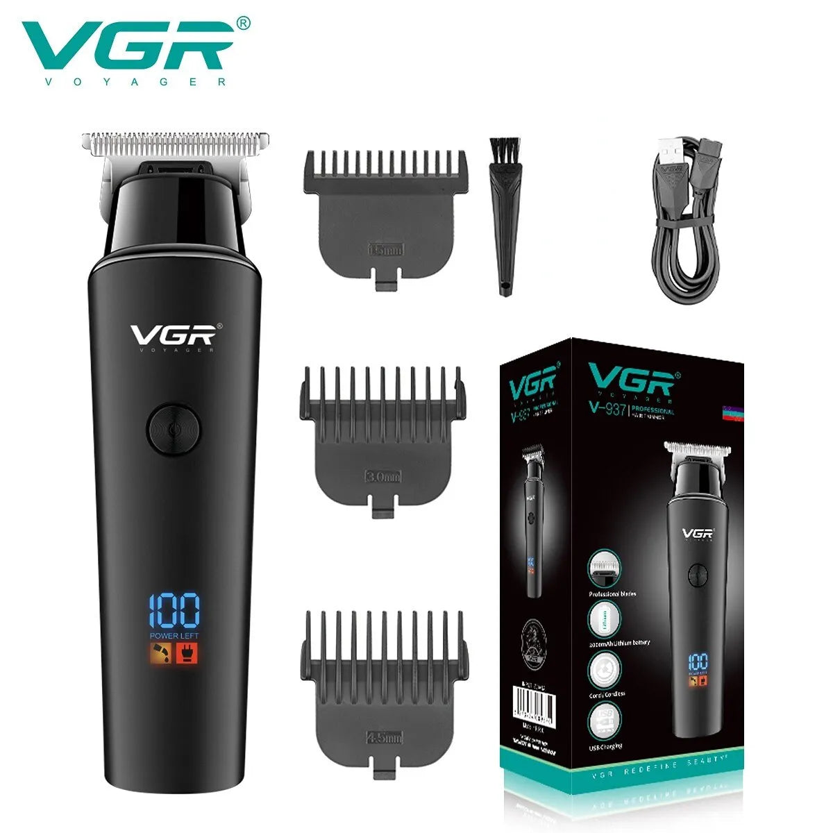 Tondeuse à cheveux professionnel - VGR V-937.