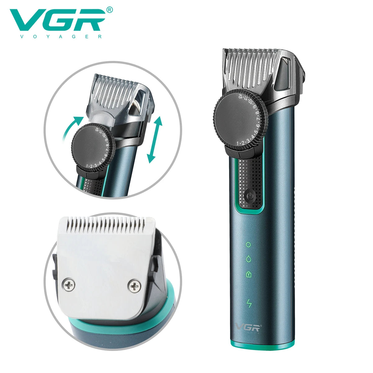 Tondeuse à cheveux professionnelle - VGR V-973.