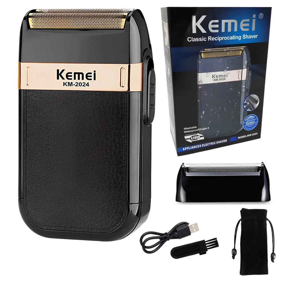 Rasoir électrique pour homme - Kemei KM-2024.