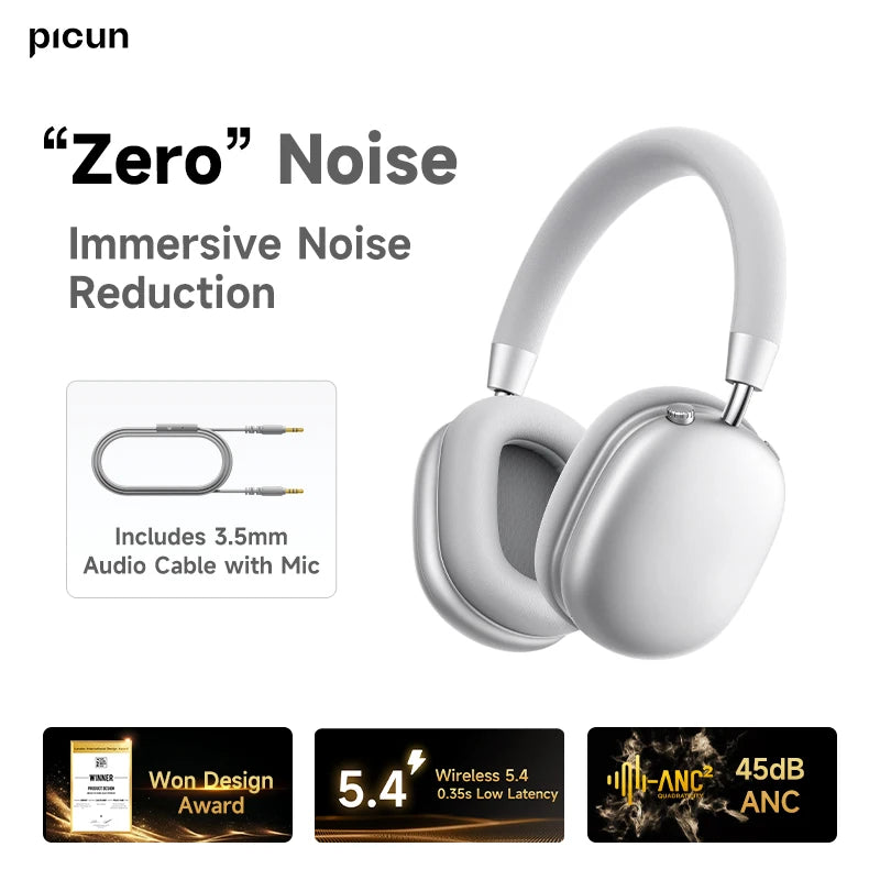 Casque Bluetooth - Picun F5 ANC.