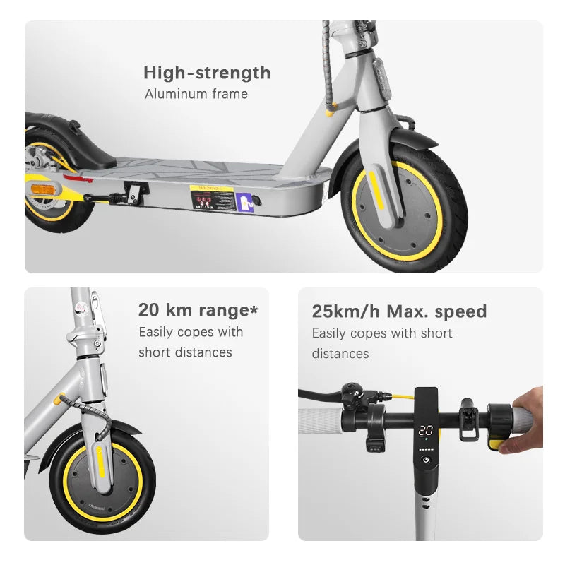 Trottinette électrique pour adulte - MASCOOTER S1 Reckless.