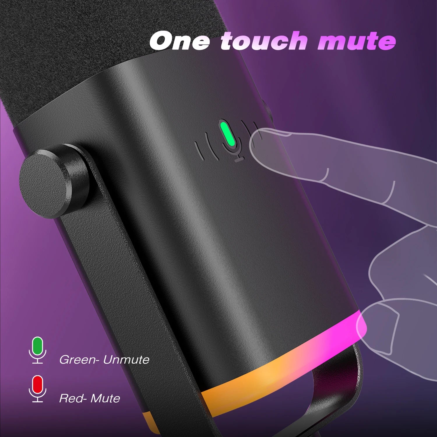 Microphone Dynamique Cardioïde - FIFINE AM8.