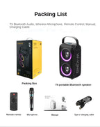 Enceinte Bluetooth Portable - W-KING T9 PRO.