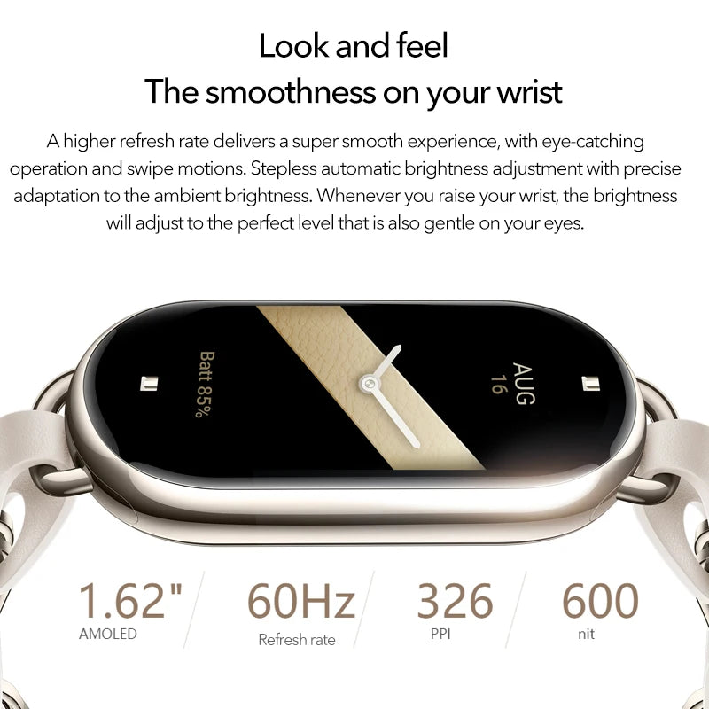 Montre connectée - Xiaomi Smart mi Band 8.