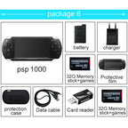 Console de jeu retro portable - Sony PS Portable 1000( PSP 1000).