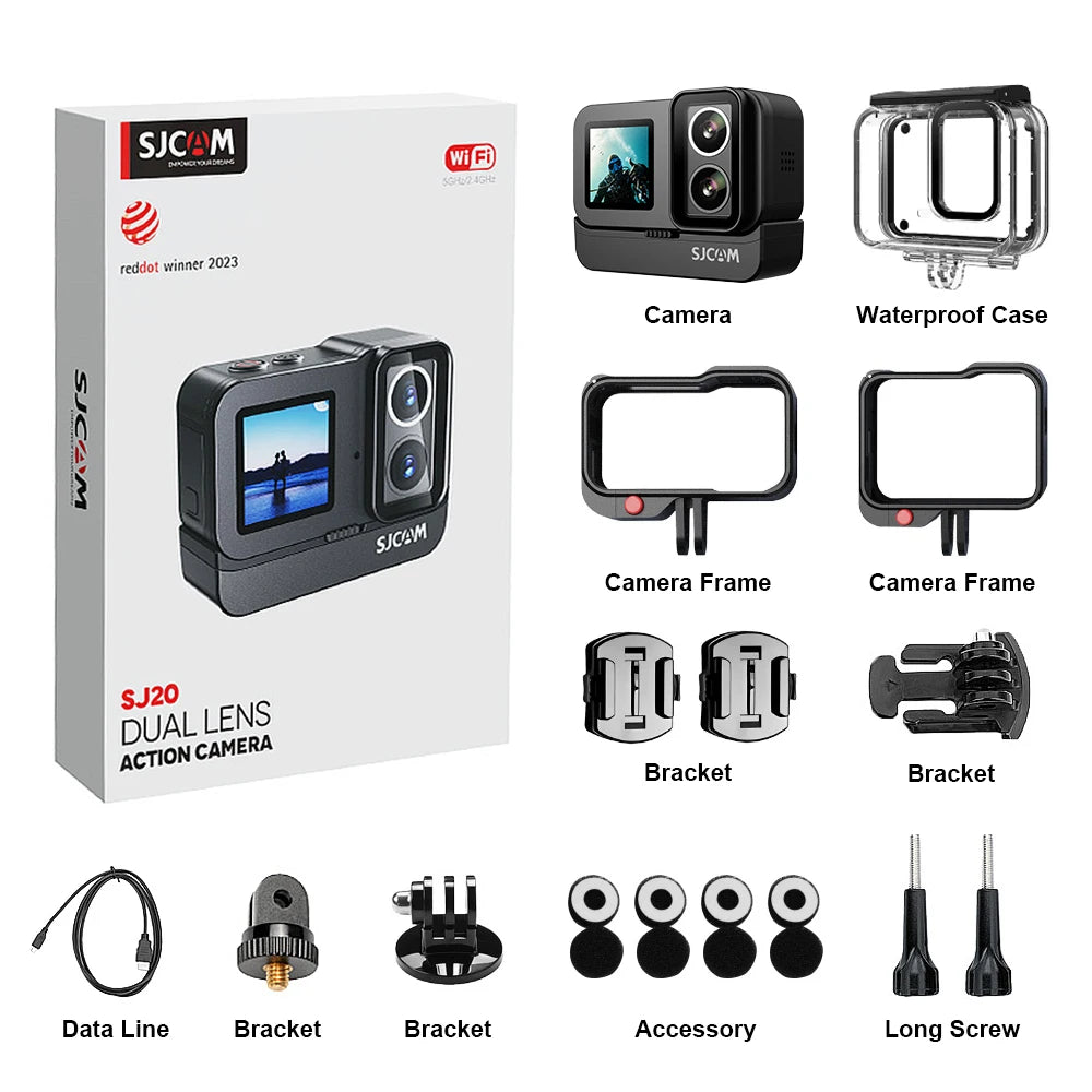 Caméra d’action 4K - SJCAM SJ20.