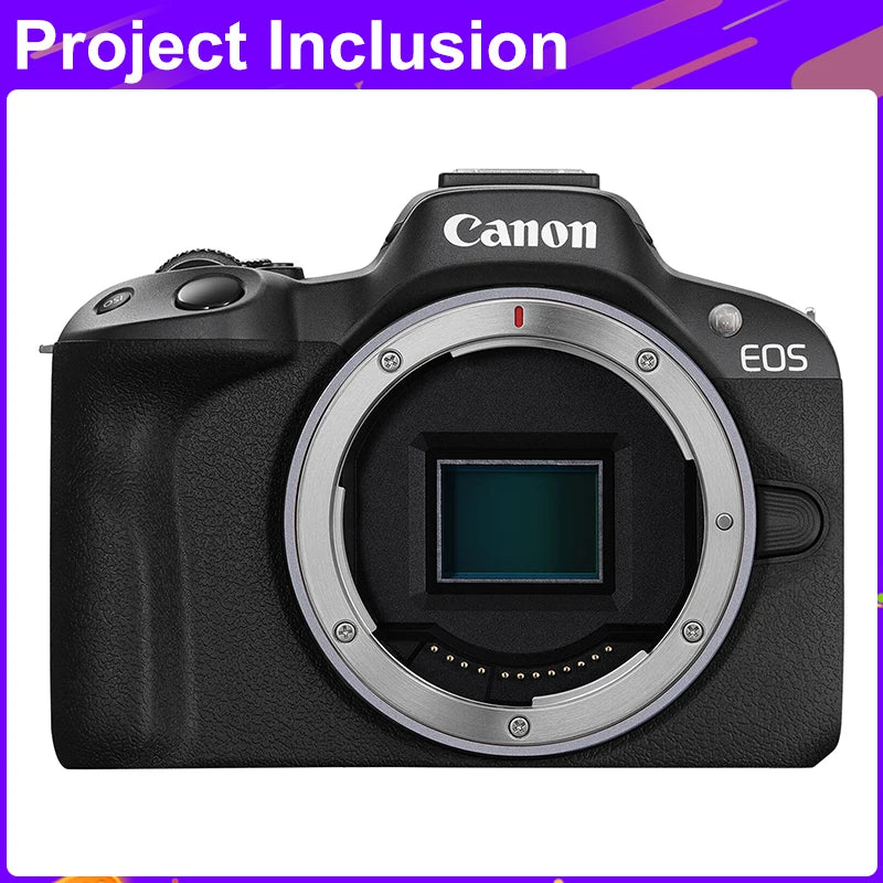 Appareil Photo Hybride APS-C 4K - Canon EOS R50.