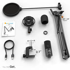 Microphone à condensateur - FIFINE T669.