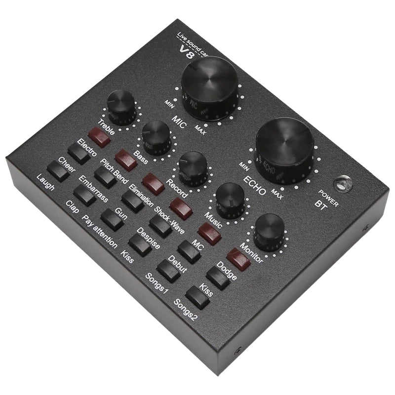 Carte son de mixage - V8.