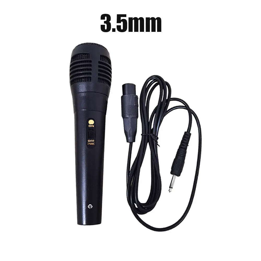 Microphone Dynamique Filaire - Karaoké et Haut-Parleur.