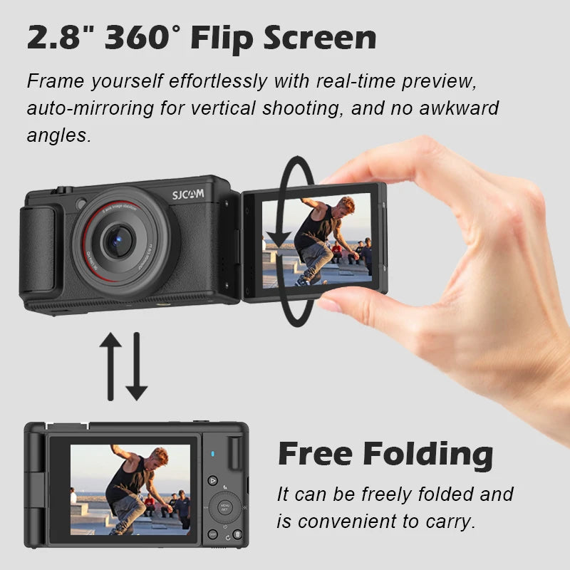 Appareil Photo 5K - SJCAM ZV200.