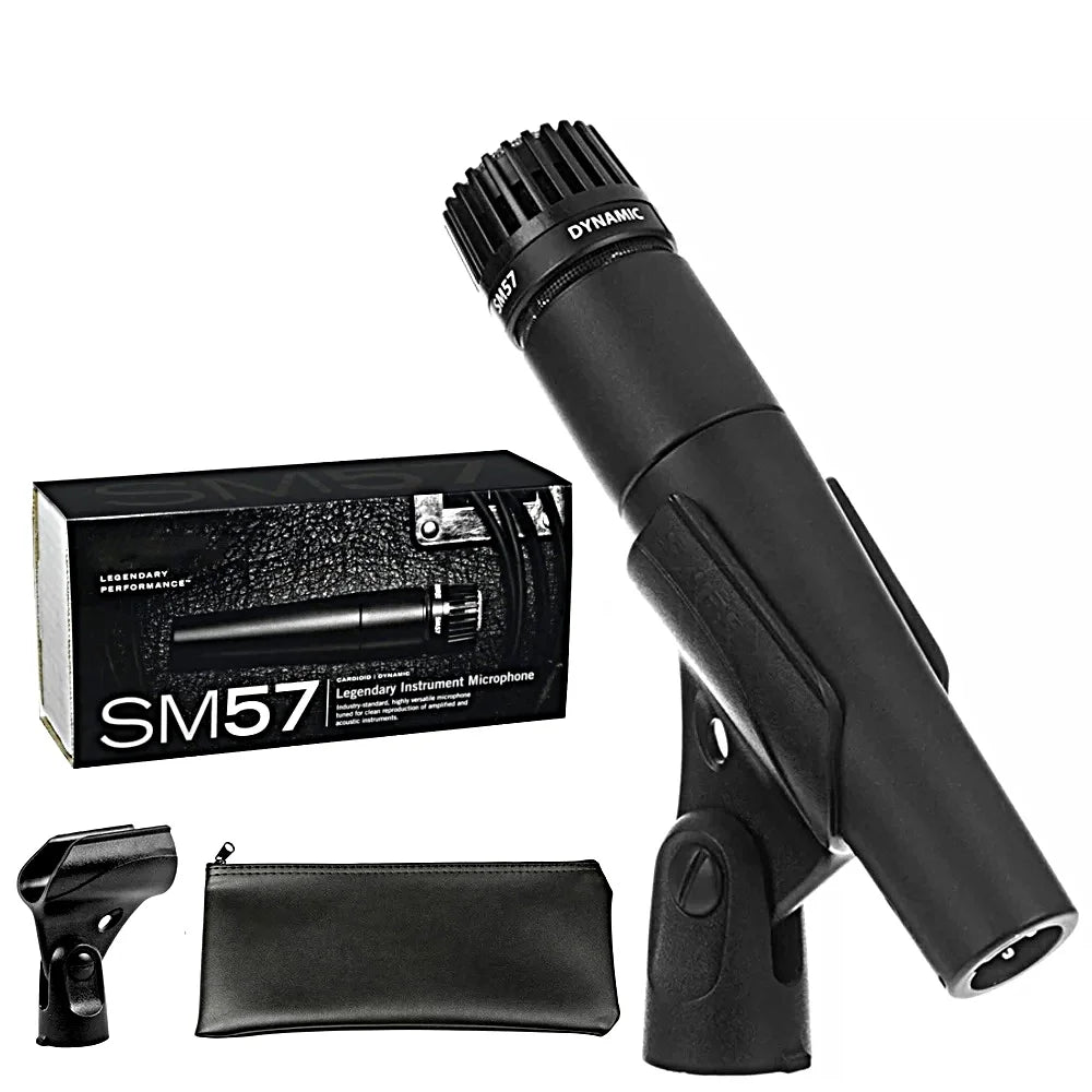 Microphone Dynamique Cardioïde - SHURE SM57.