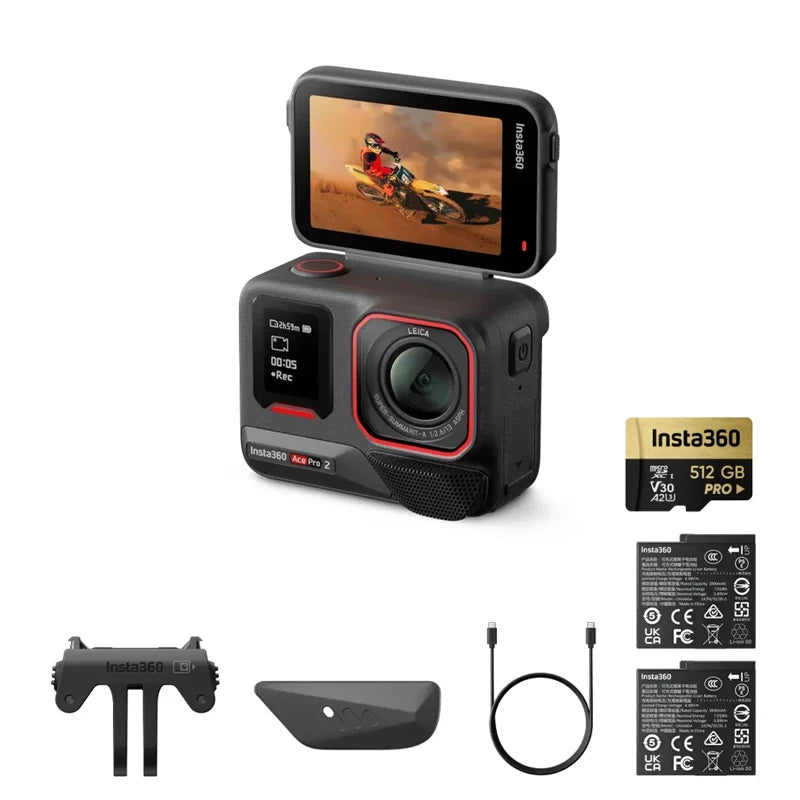 Caméra d’action AI 8K - Insta360 Ace Pro 2.
