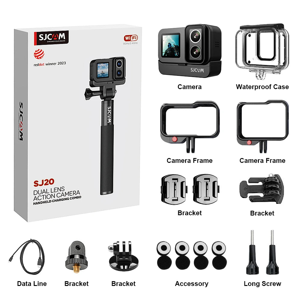 Caméra d’action 4K - SJCAM SJ20.