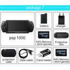 Console de jeu retro portable - Sony PS Portable 1000( PSP 1000).