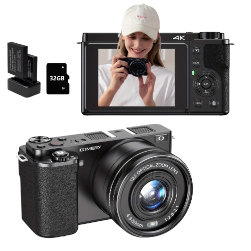 Appareil Photo Numérique 4K – Modèle SLR 64MP Générique.