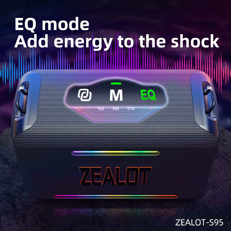 Haut-parleur Bluetooth Portable - ZEALOT-S95.