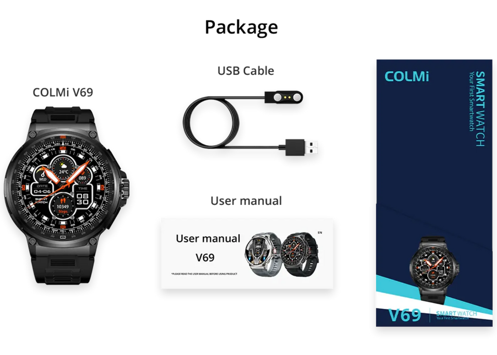 Montre connectée - COLMI V65.