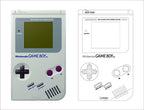 Console de jeu retro portable - Game Boy.