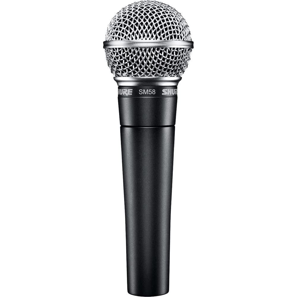 Microphone Dynamique Cardioïde - Shure SM58.