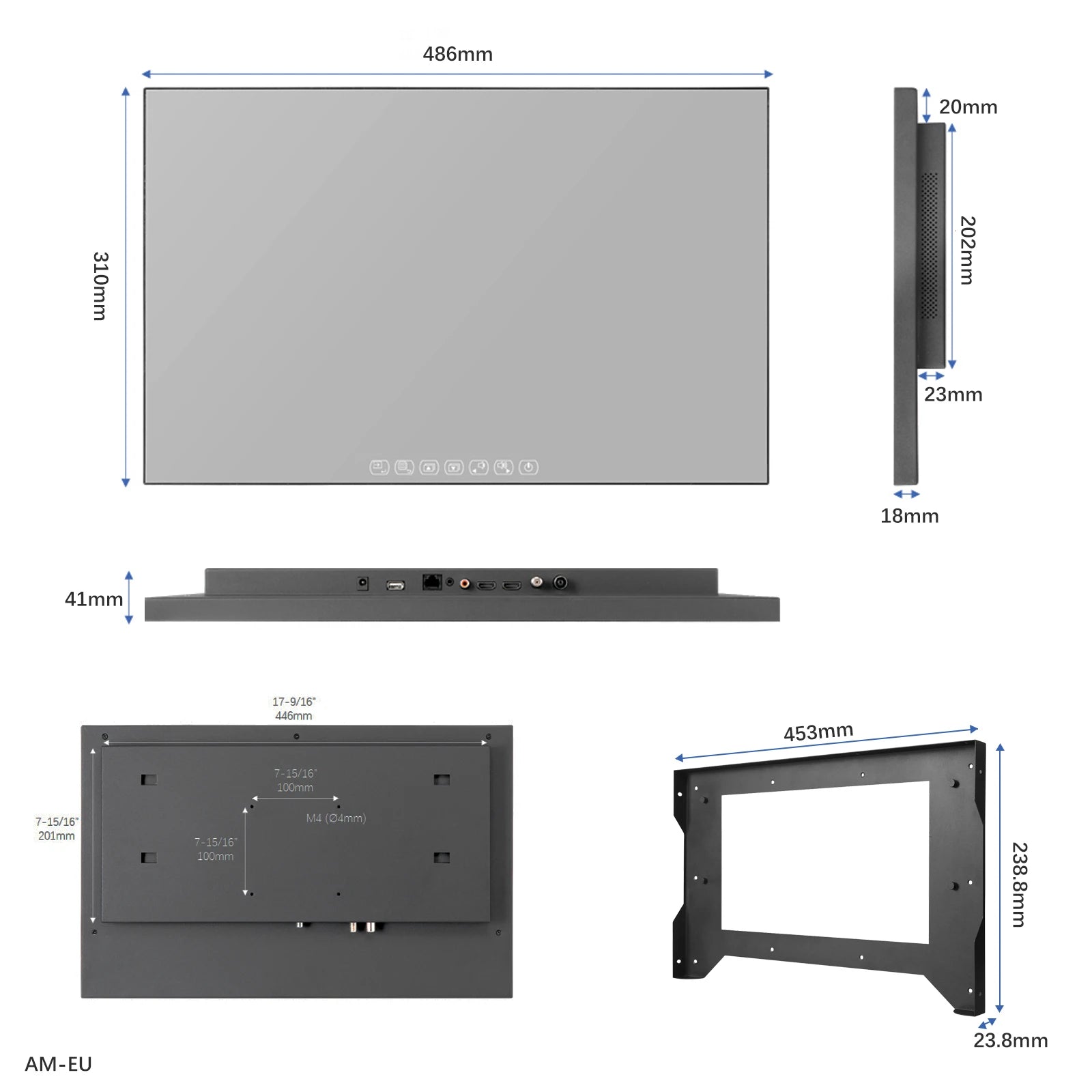Téléviseur Miroir - Soulaca 22".