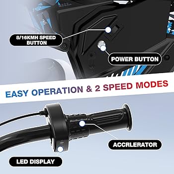 Moto électrique pour enfant - EVERCROSS EV13M.