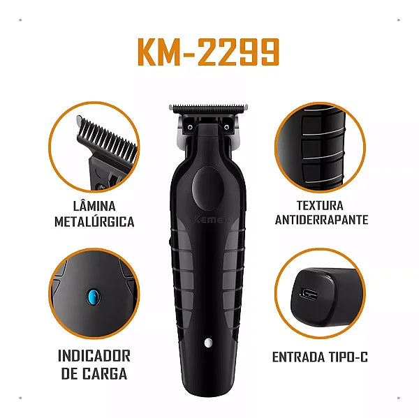 Tondeuse à cheveux professionnel - Kemei 2299.