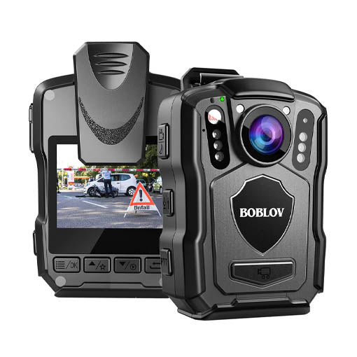 Caméra Corporelle Police 1440P - BOBLOV M5.