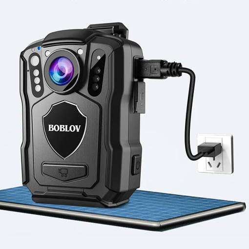 Caméra Corporelle Police 1440P - BOBLOV M5.
