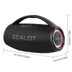 Haut-parleur Bluetooth Portable - ZEALOT S97.