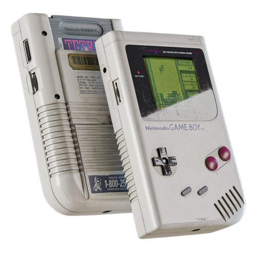 Console de jeu retro portable - Game Boy.