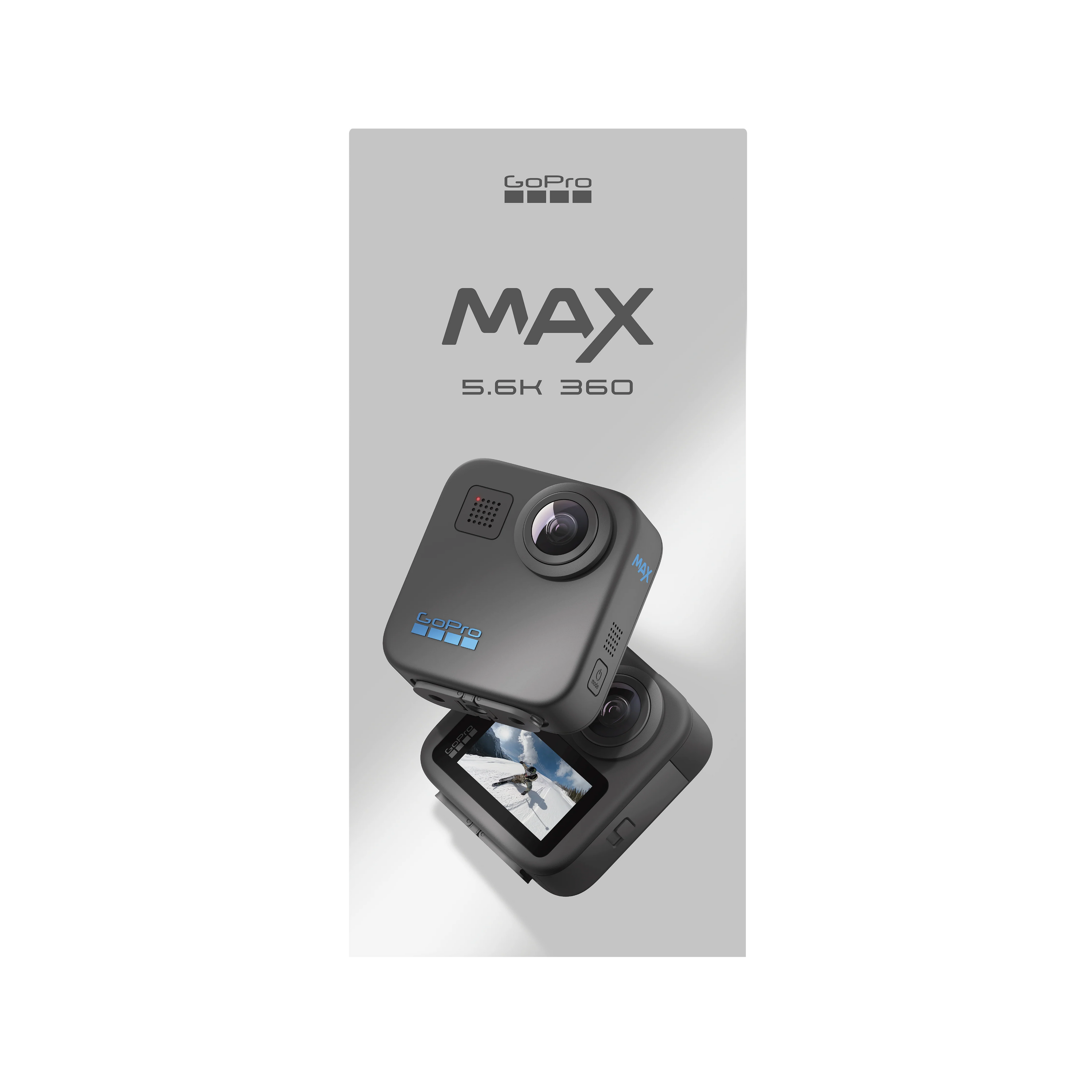 Caméra d’action panoramique 5.6K360° - GoPro MAX.
