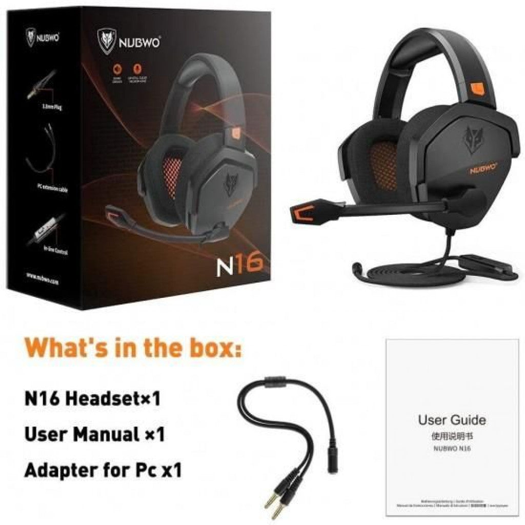 Casque Gaming - NUBWO N16.
