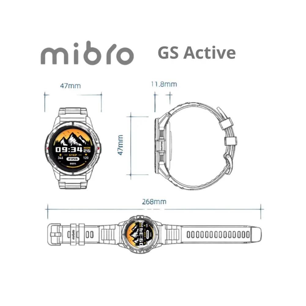 Montre connectée - Mibro GS Active.
